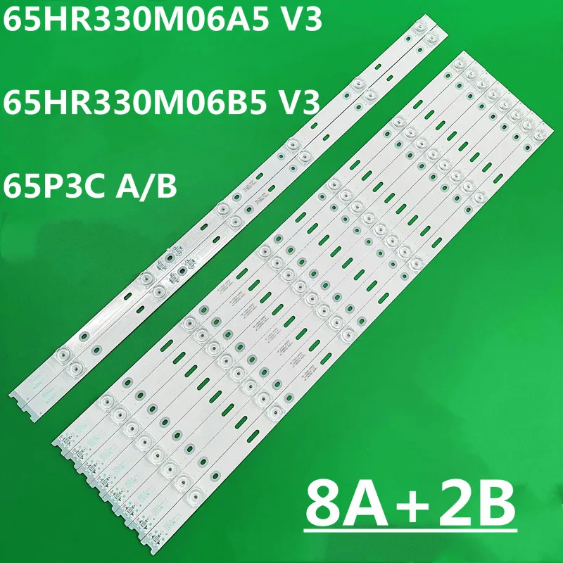 10PCS LED Backlight Strip 4C-LB6506-YH02J 4C-LB6506-YH03J for Th omso 65UC6596 65UE6596 65UC6006S 65UC6586  65UC6016 65UC6106