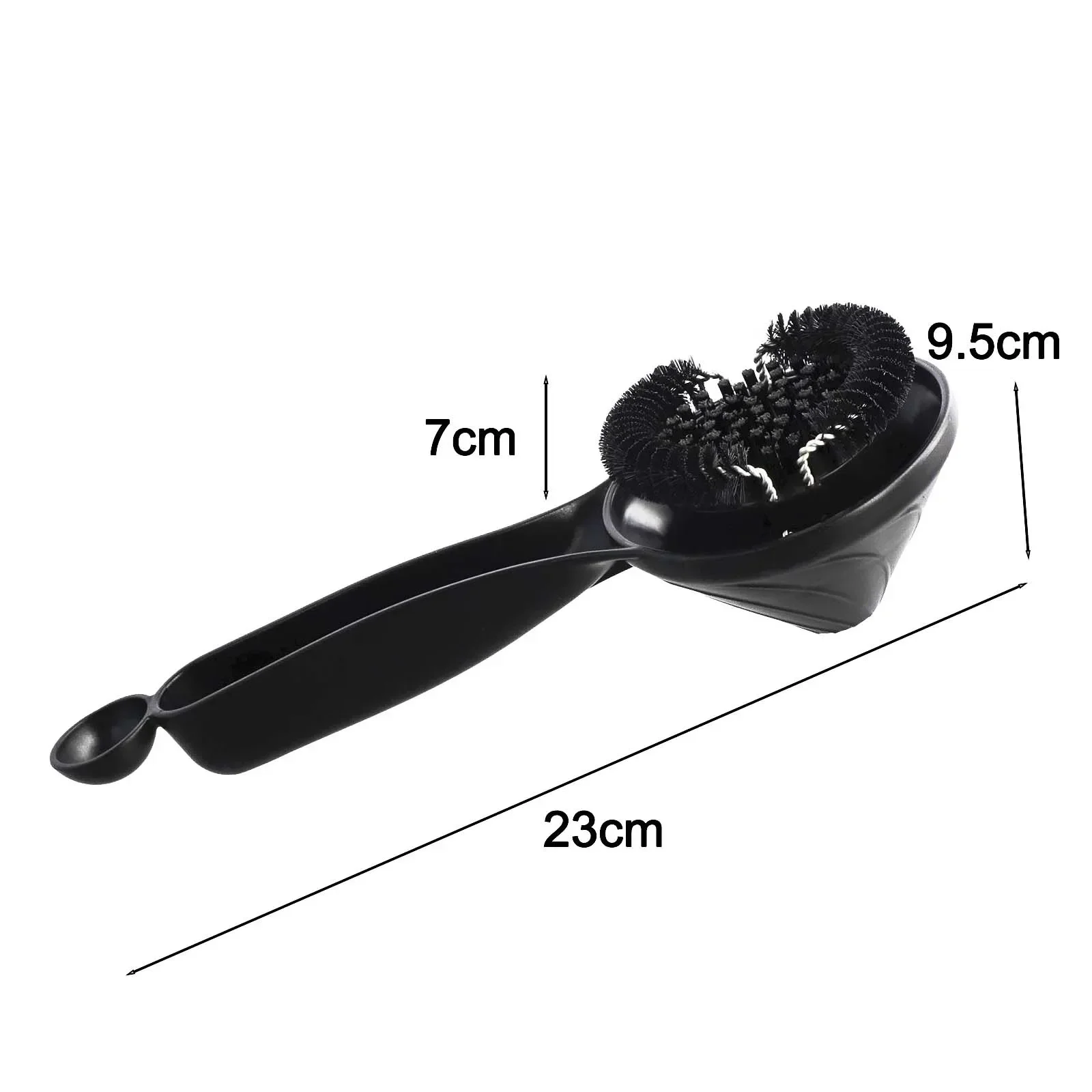 Coffee Equipment Maintenance Coffee Machine Brush Funnel Tray High-Density Nylon Bristles Removable Bristles For Cafes