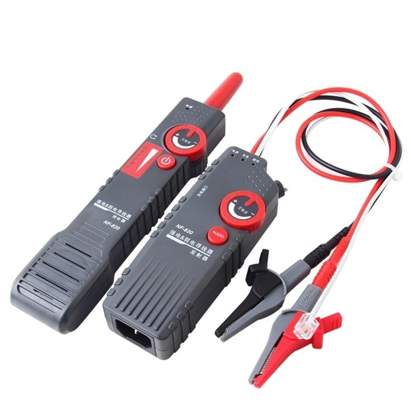 Wire Finder Anti-Interference Cable Detector, Locate Underground & Wall Cables, Network Cable Tracing Tool