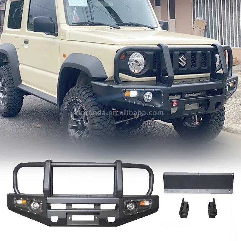 Bull Bar Bumper for Suzuki Jimny JB74 JB64 2018- Gen4 Sierra JB74w JB64w Steel Steel Front