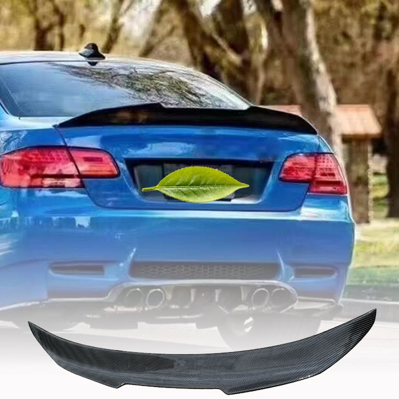 Suitable for BMW 3 Series E92 modify PSM Style Carbon fiber Rear Spoiler Trunk wing  2005-2012 FRP carbonSpoiler view 2