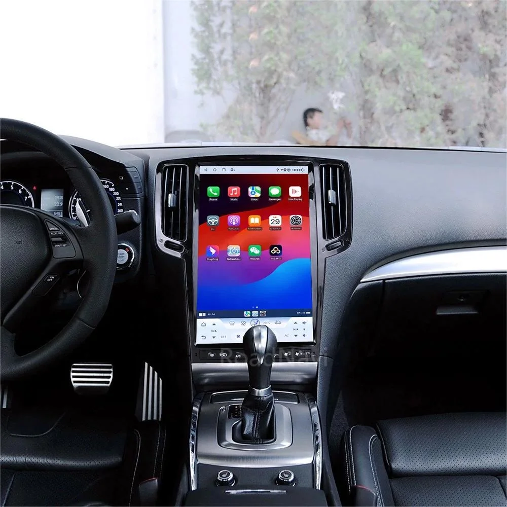 Lettore multimediale per auto da 14,5 '' per Infiniti G37 G35 G25 G37S 2007 - 2013 Carplay GPS Navi 4G 360