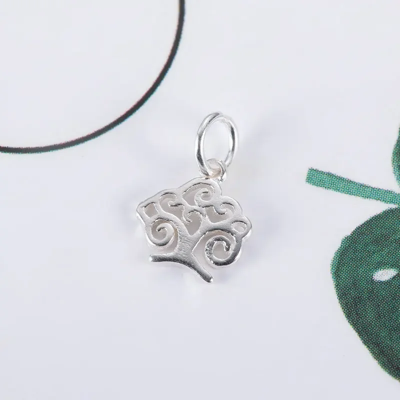 925 스털링 실버 참 펜던트 동물 모양 실버 펜던트 목걸이 팔찌 제작용 여성용 실버 주얼리 24종