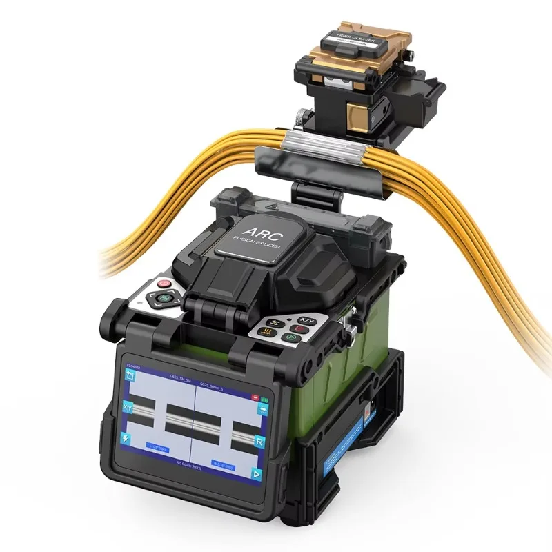 FX39  Fiber fusion Splicer Optic Fiber  Splicing Machine  FTTH Optical Fiber Welding Machine FX39