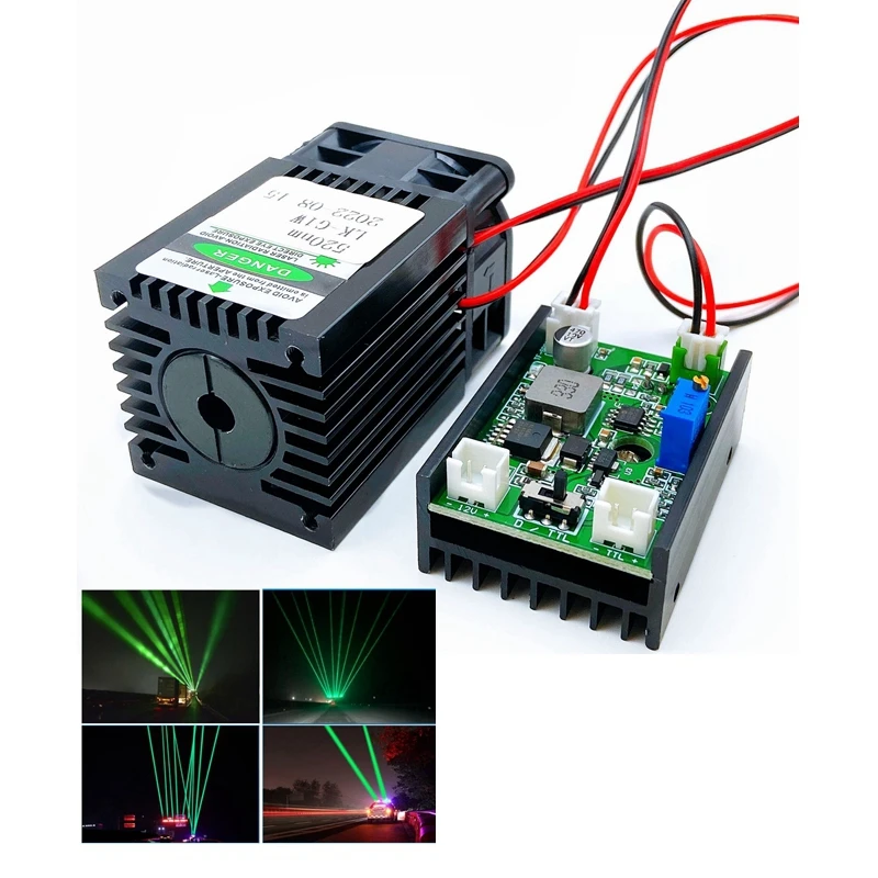 

520nm 530nm1W Laser Module Bird Driving Laser Landmark High-speed Lights