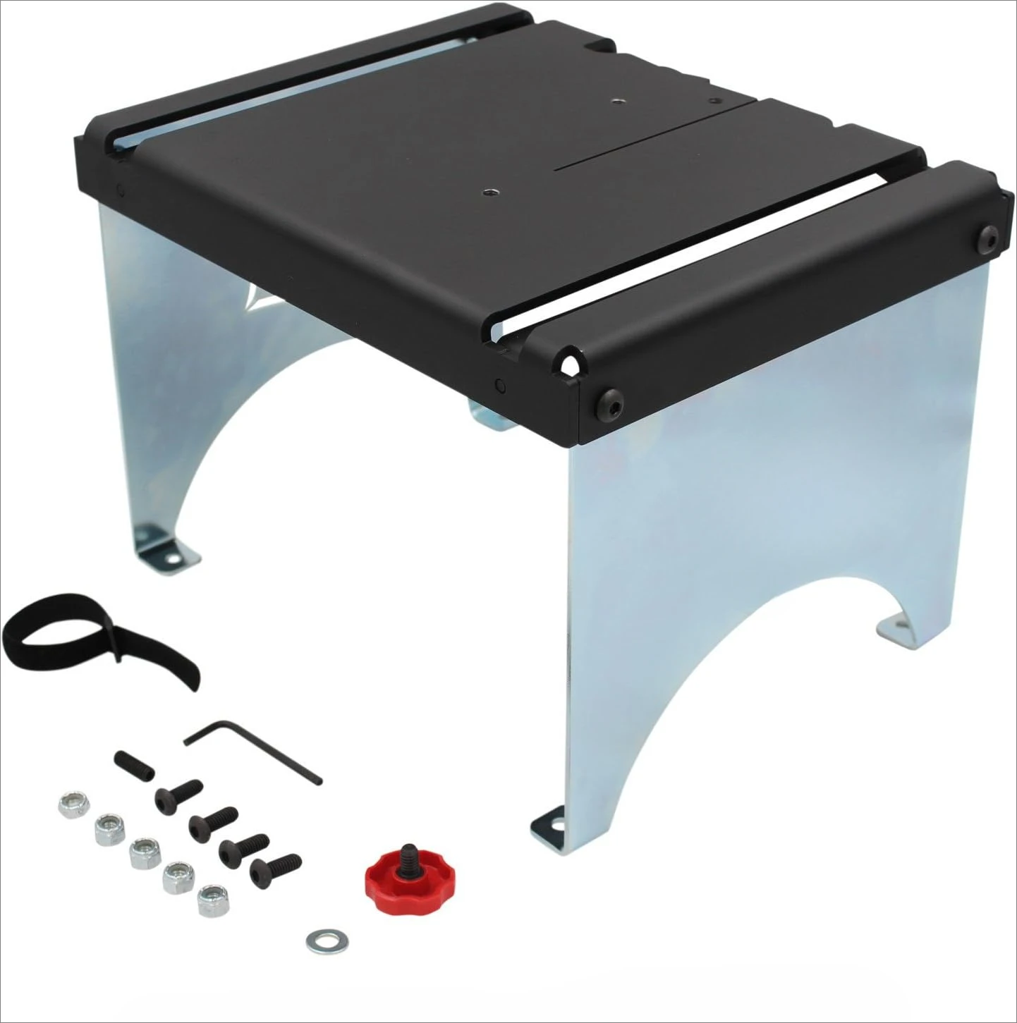 Portaband Table Powder Coated With Foot Switch & Miter Gauge