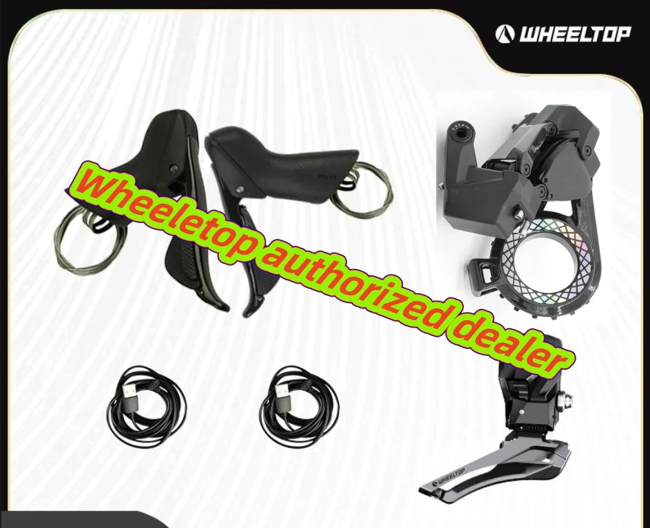 

WHEELTOP EDS TX RA6000 Electronic Wireless Groupset , rim brake, Ceramic Bearings pulley cage for MAX 36T cassette