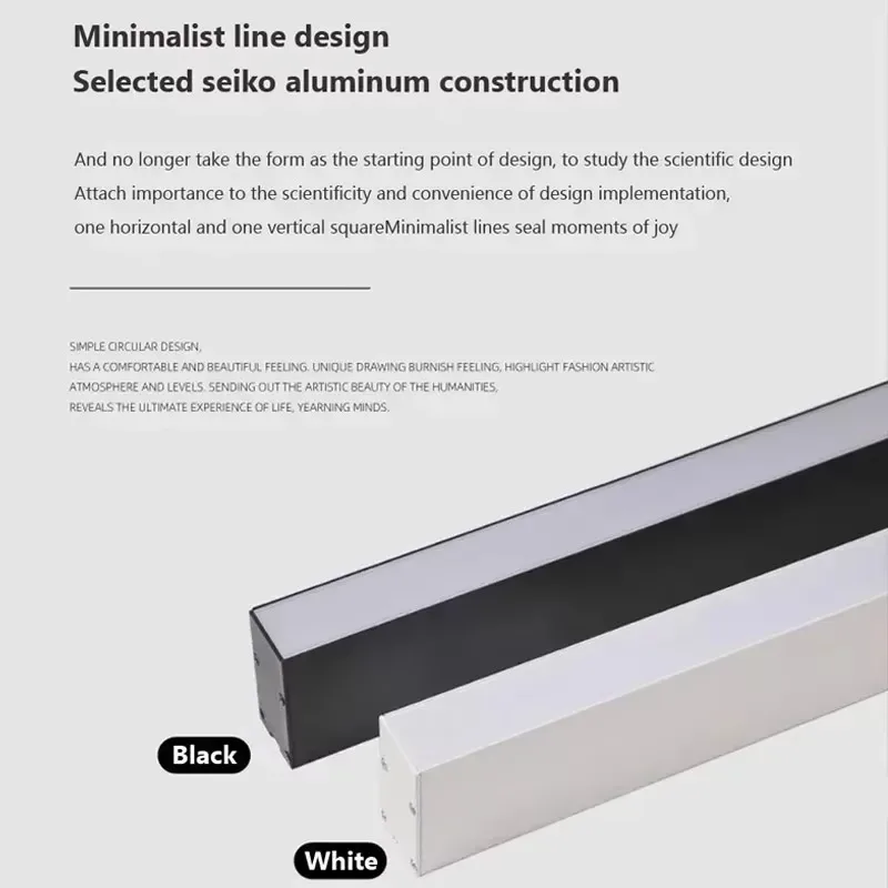 Modern LED Ceiling Light For Balcony Corridor Passageway Sunroom Entrance Wardrobe And Foyer Simple Minimalist Long-Strip Light