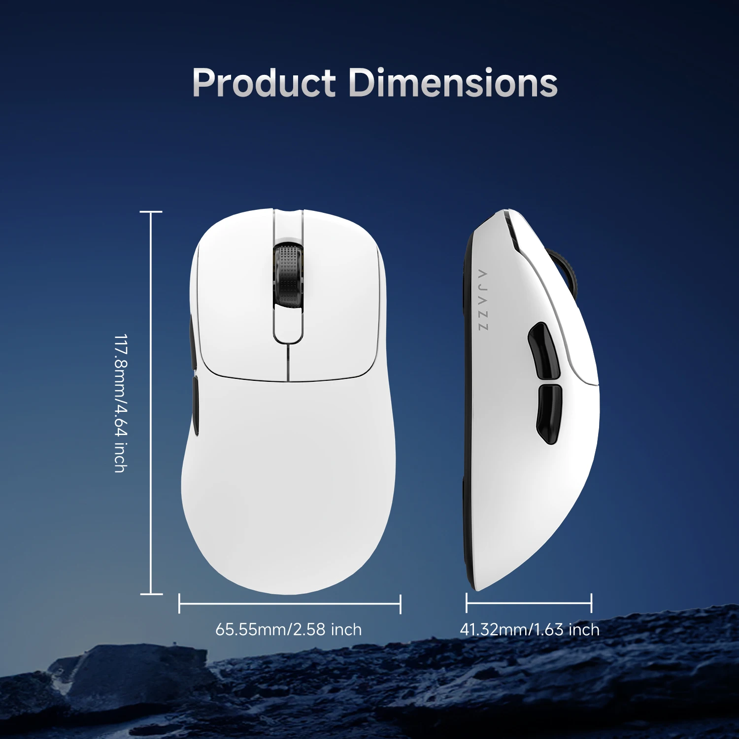 Alibaba777 ペイジ AJAZZ AJ179 P MC PRO Three-Mode Mouse PAW3311 400mAh high-capacity