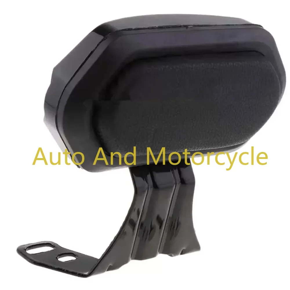 NEW Black Removable Backrest Passenger Luggage Rack Universal Motorcycle Electric Vehicle