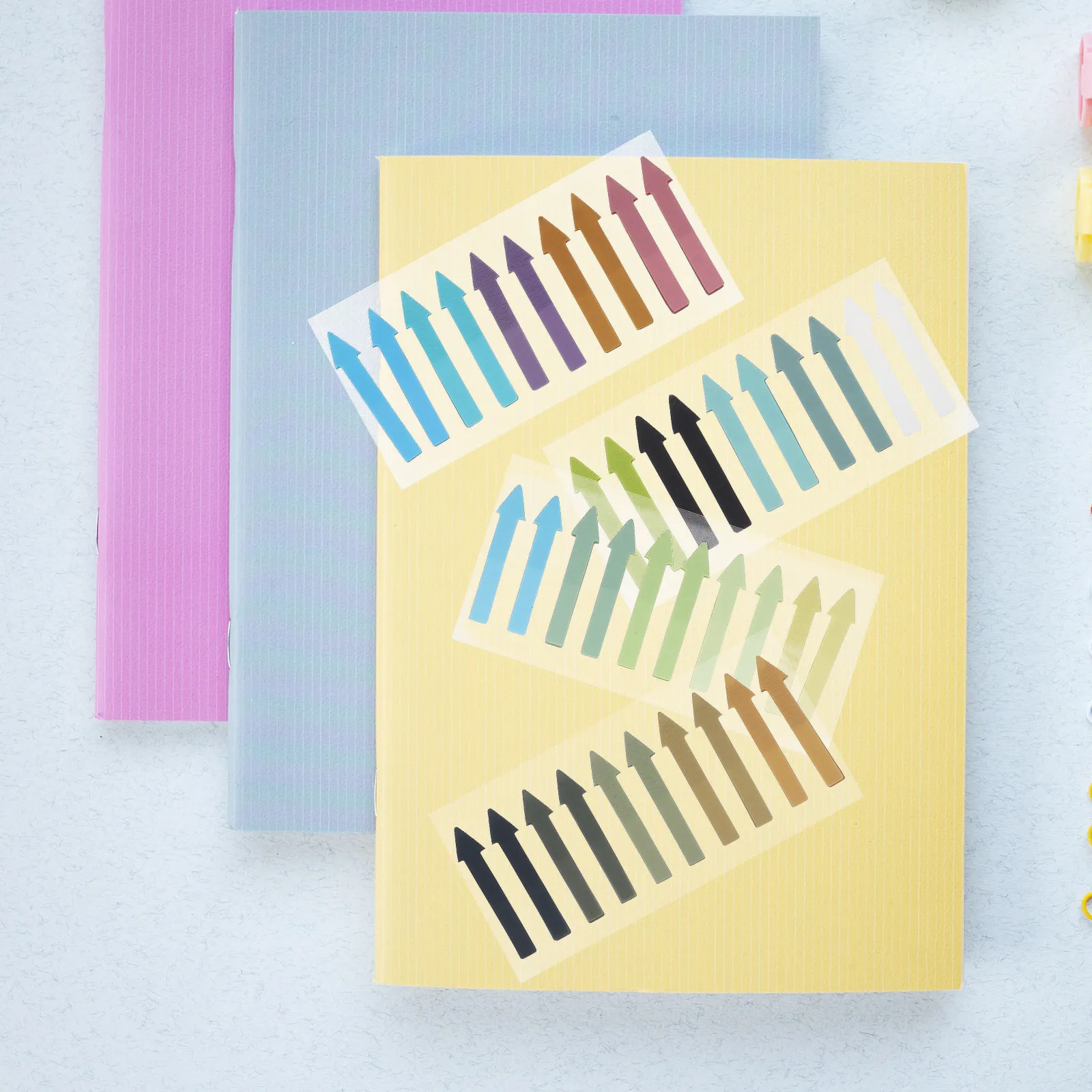 

1Set Arrow Index Tabs Highlight Strips Sticky Page Markers Reading Stickers Portable Sentence Markers Colored Note Tabs Learning