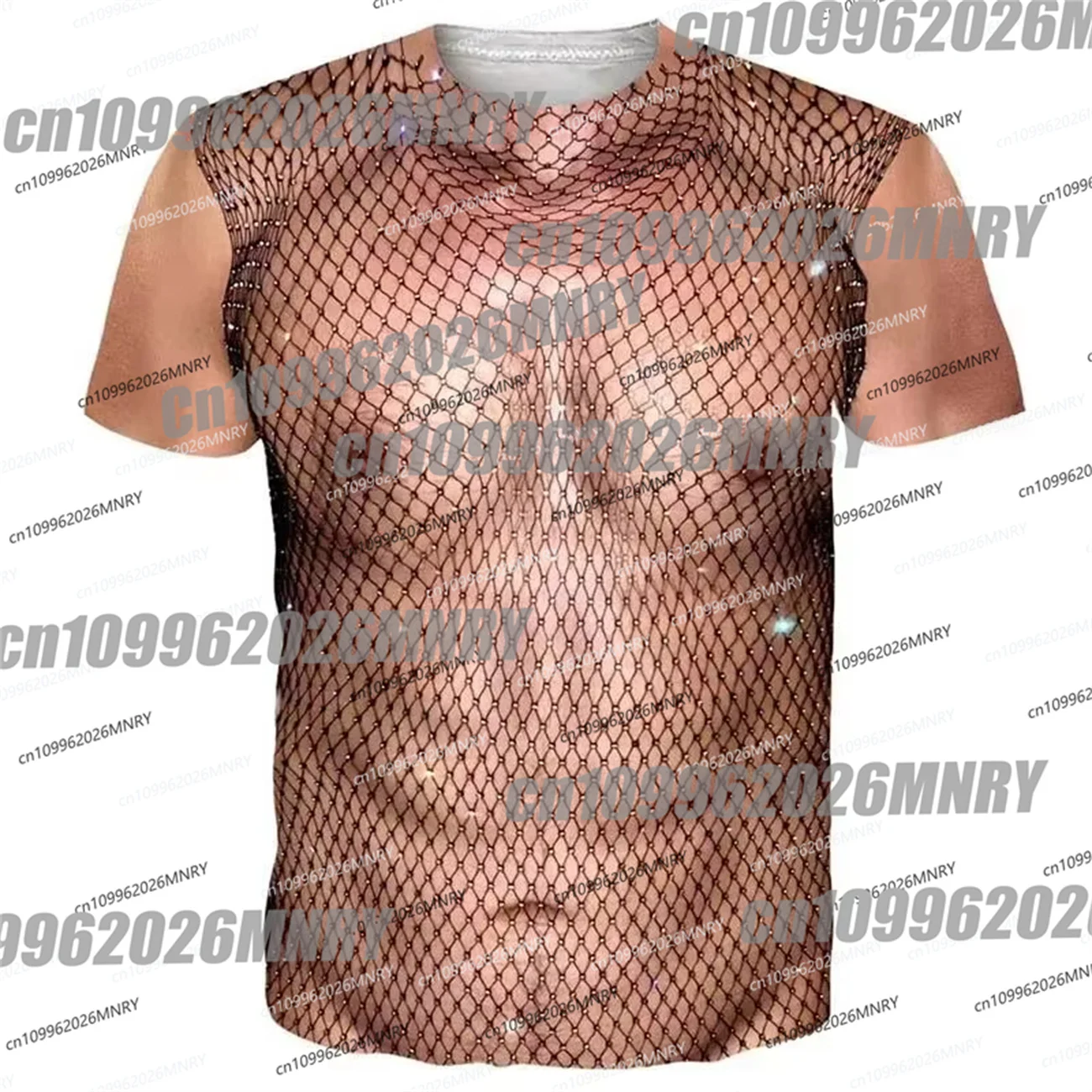 Funny Muscle Body 3D Printed T-shirt Kid Tshirt Clothes Streetwear Short Sleeve Top Tees Ugly Chest Hair Man T Shirt Clothing