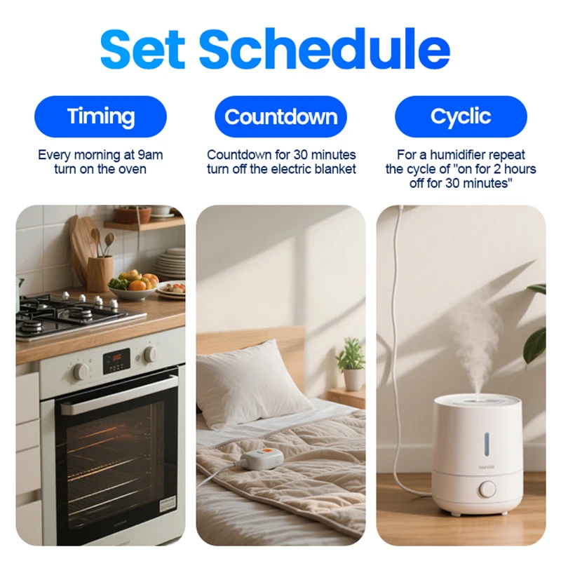 Brazil Standard 16A/20A Smart Plug Power Monitor Remote Control Socket with Timer Voice Alexa Google Assistant Group Control
