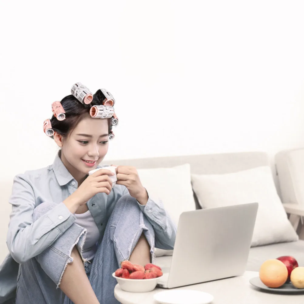 

3Pcs Hair Curlers Rollers Plastic Self Grip Hairdressing Clips for Bangs Styling Bang Curlers Clips