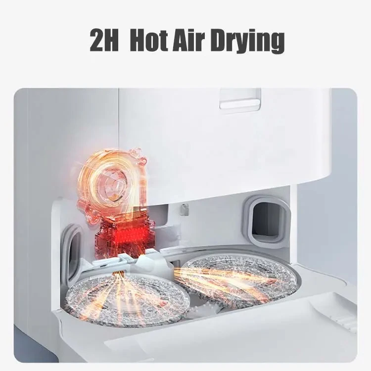 Robot aspirapolvere automatico per la raccolta della polvere per lo spazzamento domestico