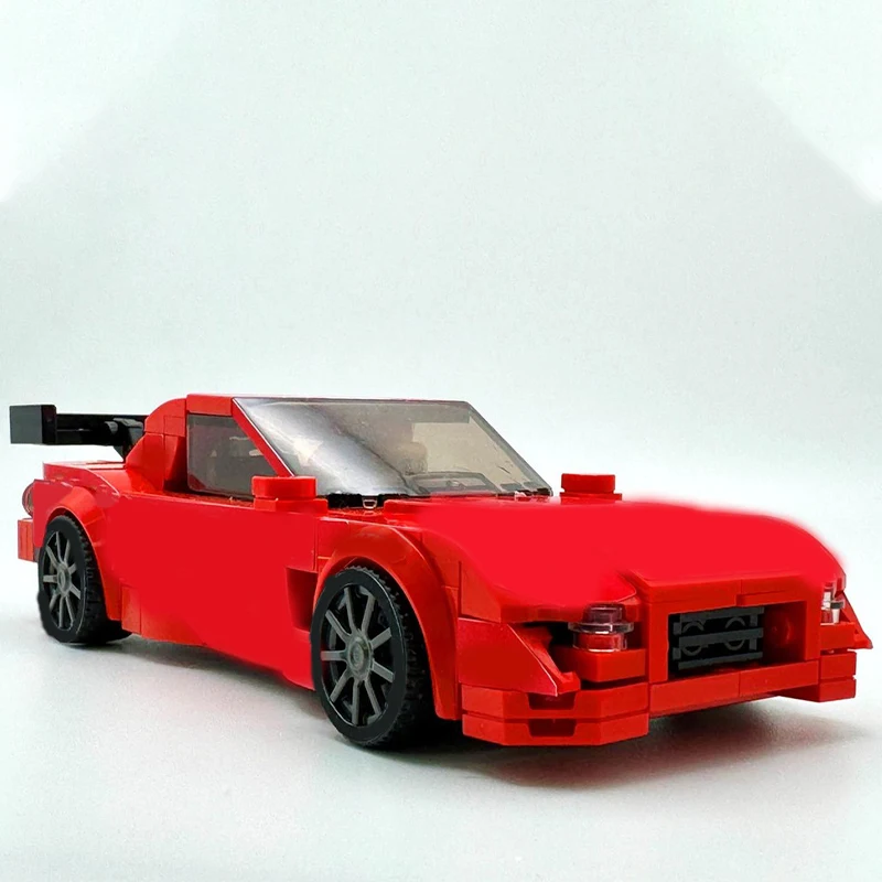 272pcs MOC Dom's Zoomy RX-7 City Champions Super Car Building Blocks Christmas toy Gift Plastic idea creativity creative