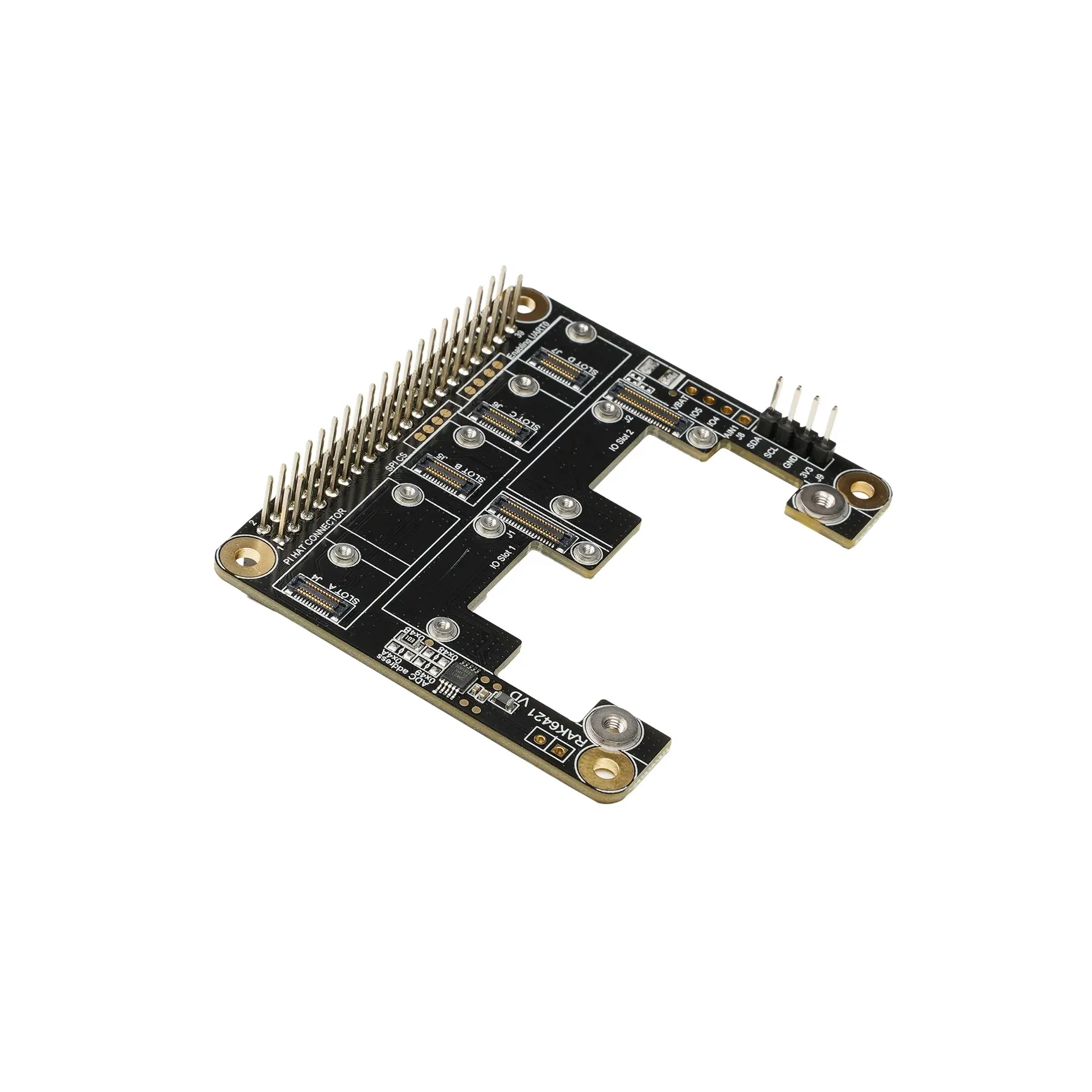 

Модульный HAT WisBlock для Raspberry Pi для интеграции датчиков WisBlock RAK6421