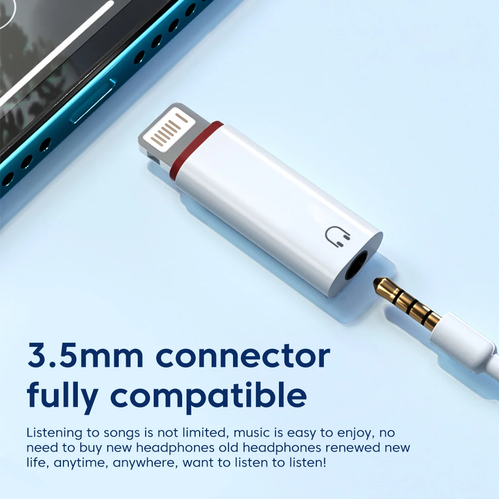 Adaptador de Audio auxiliar de IOS a Jack de 3,5mm para iPhone 14, 13 Pro Max, tipo C a 3,5mm con micrófono para Samsung y Xiaomi, Conector de auriculares