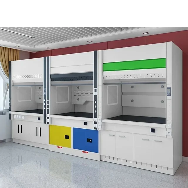 Chemical Lab Fume Hood Steel Exhaust Cupboard Factory Directly Price Lab Safety Equipment for Research And Testing