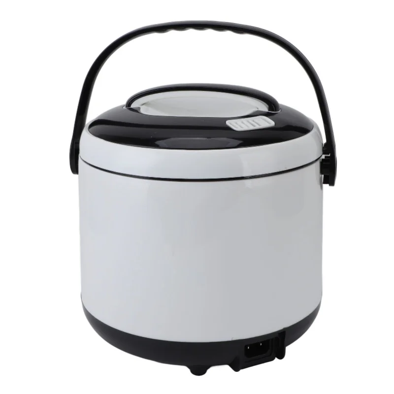 2L Car Rice Cooker Portable Stick Proof Multifunctional Mini Rice Cooker With Inner Pot Steam Basket For Travel 12V/24V