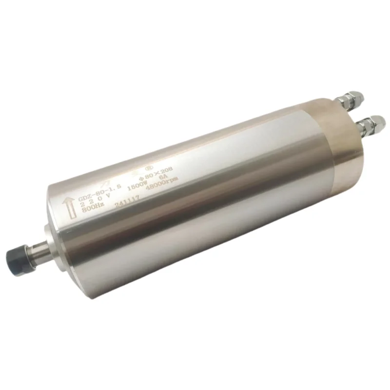 

220 В, 800 Гц, 48000 об/мин, новый стан, резьбовой станок с 1,5 кВт для фрезерного оборудования, деревообрабатывающий двигатель шпинделя с ЧПУ