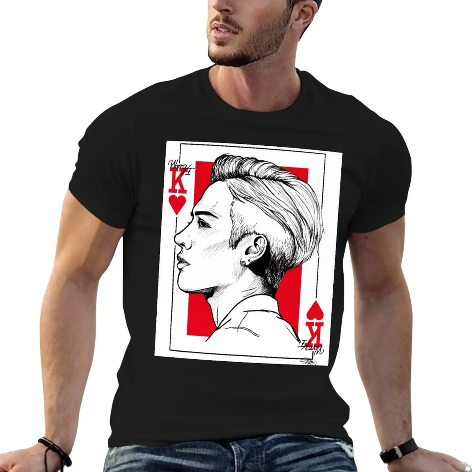 

Jackson Wang - Got7 - Mad T-Shirt t shirt men 100% cotton luxury brand cotton t shirt man man tshirt T-Shirt