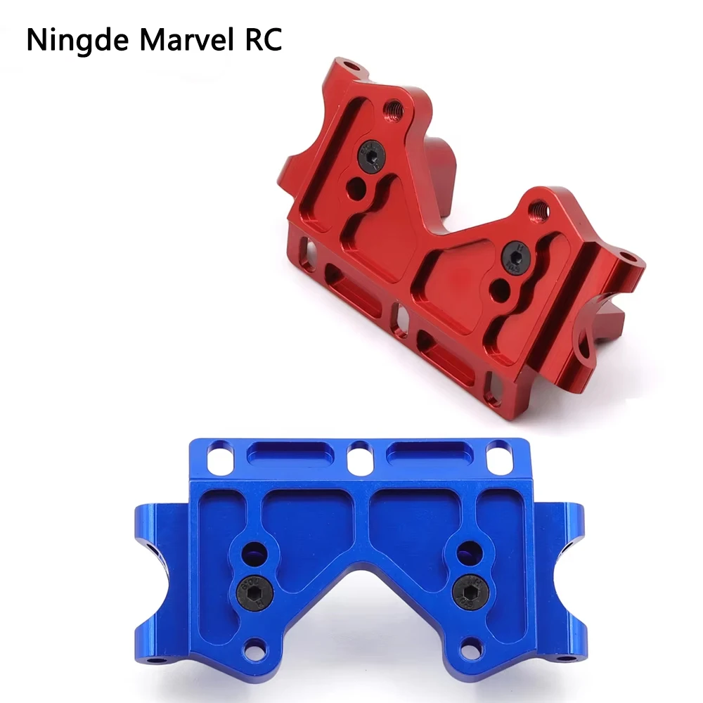 Piezas de mejora de repuesto para mamparo inferior delantero de aleación de aluminio, 1 Uds., para coche Traxxas Slash 2WD Rustler Stampede Bandit 1/10 RC