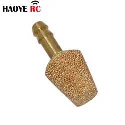 Haoye 1pc Anti Fouling Oil RC Accessory Fuel Clunk Filters Sintered Bronze High Quality D11×d4.5×L25mm Oil Hammer For RC Parts