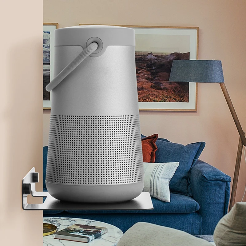 Настенное крепление, полка для динамика, плавающие настенные полки, держатель для книжной полки, домашняя система объемного звука, настенные полки