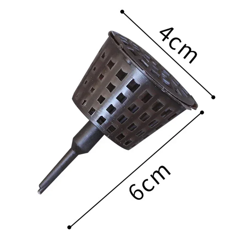 100 PCS Fertilizer Basket Plastic Plant Fertilizer Box Park Bonsai Fertilizer Container Nursery Pots Garden Tool Accessories