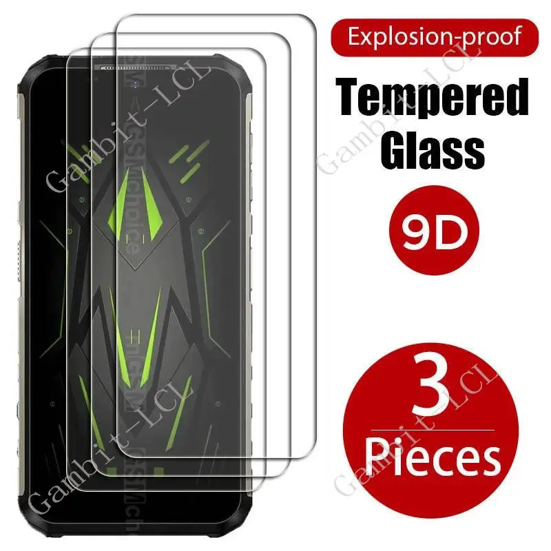 3PCS Tempered Glass For Ulefone Armor 22  6.58" UlefoneArmor22 Armor22 Screen Protector Cover Film