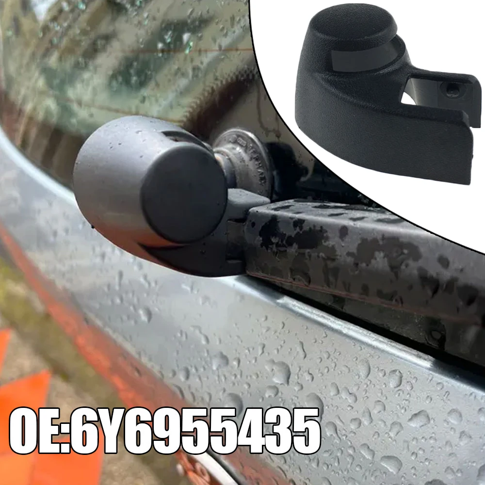 

2pcs Car Washer Nozzle Cover Rear Wiper Arm Cap Windshield Screw Cap for Skoda Fabia 6Y Hatchback Estate 1999 - 2006 6Y6955435