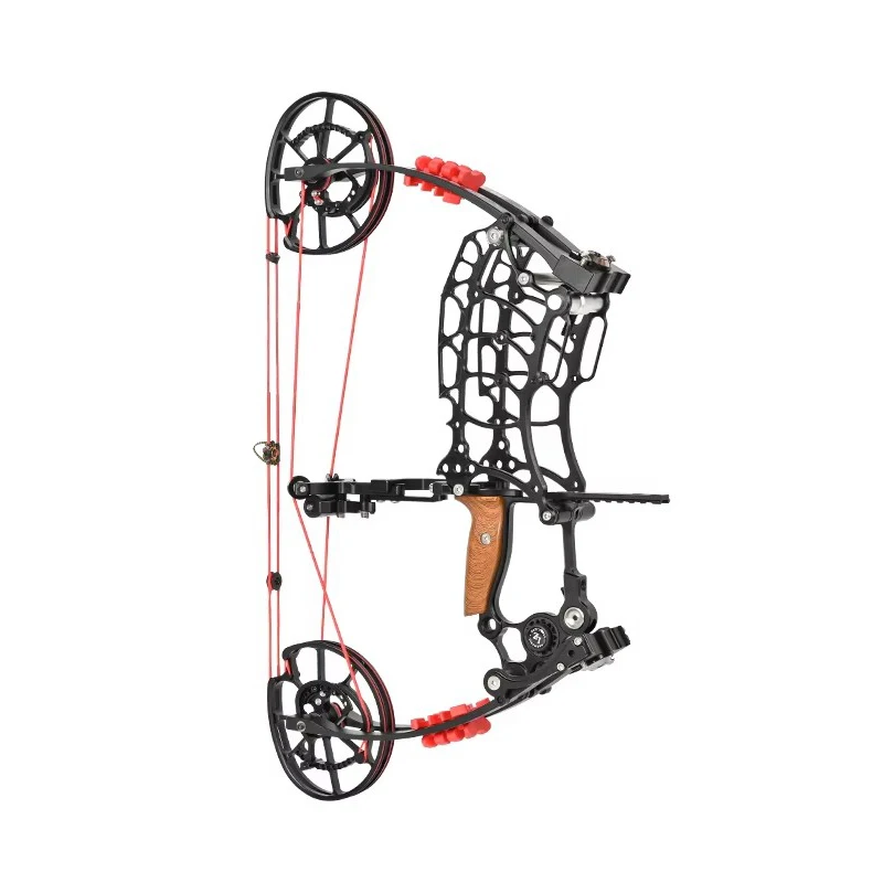 STARCN Archery XGS-X Compound Bow New Designed Dual Purpose Compound Arrow & Steelball Outdoor Shooting Aluminum Compound Bow