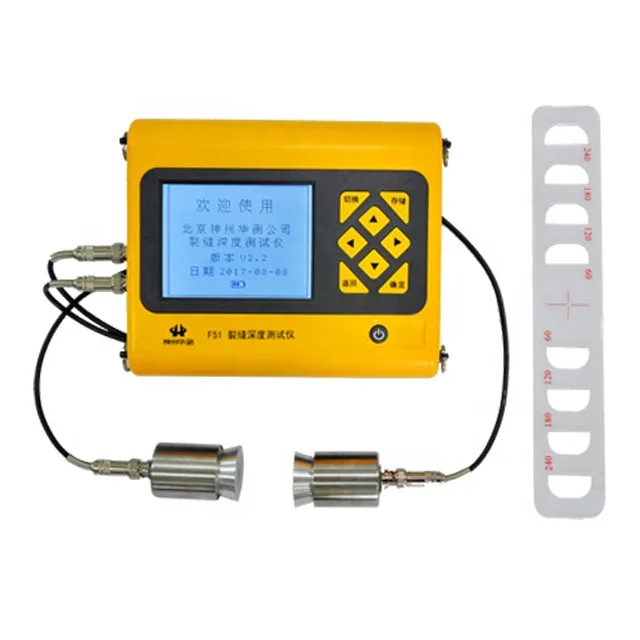 Concrete crack depth tester, concrete crack depth detector