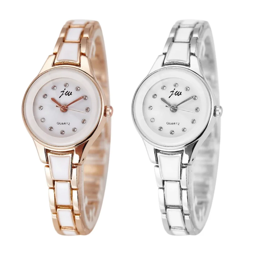 Fashion Women Ladies Watch Waterproof Female Watch Small Dial Stainless Steel Watch for Gift for Travel Work Shopping