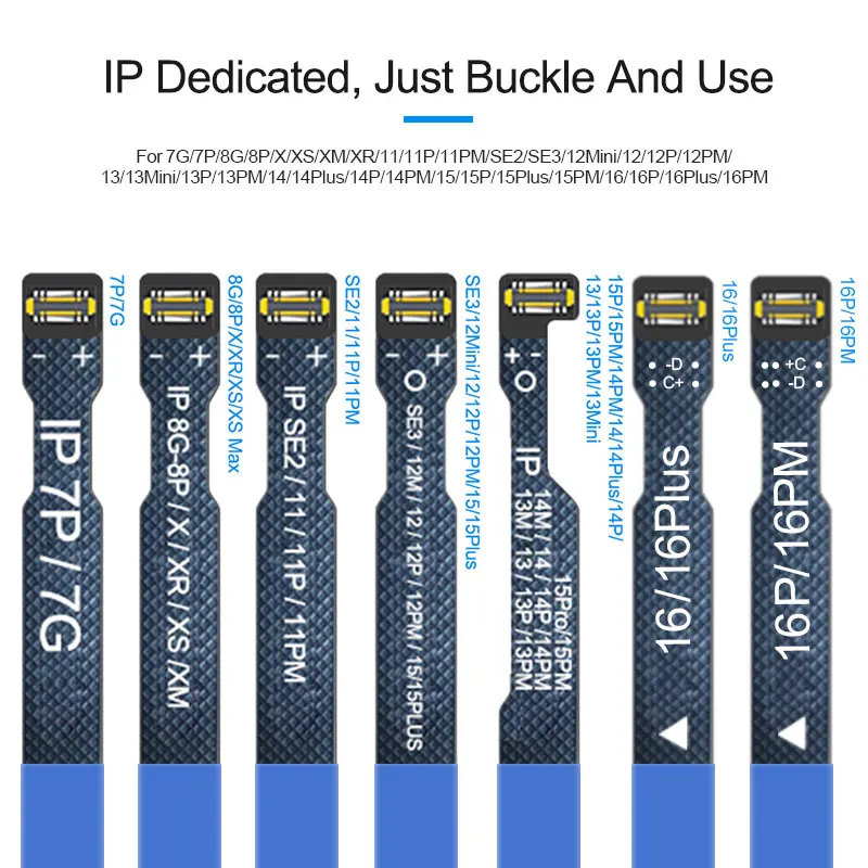 SUNSHINE SS-908E Power Boot Control Line Dedicated for Phone 7G -15 Pro Max Repair Power Supply Test Cable Line Tool