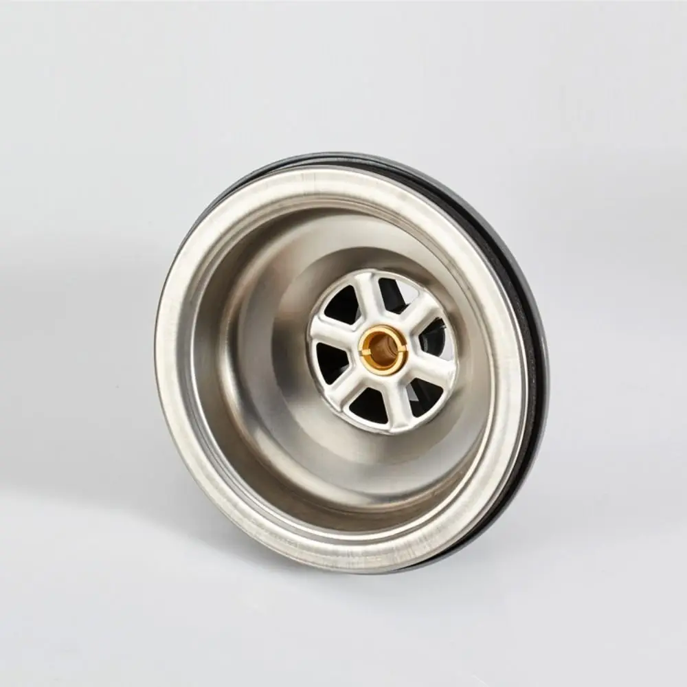 

Corrosion Resistance Basin Drain Easy To Install Durable Sink Filter Accessories Simple Structure Stainless Steel