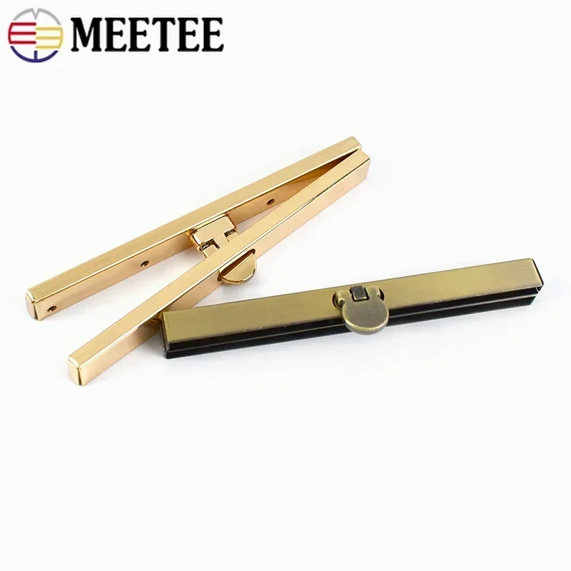 5Pcs Meetee 11.5/19cm Purse Frame Handle Metal Clasps for Wallet Making Women Clutch Kiss Clasp Lock DIY Bags Accessories