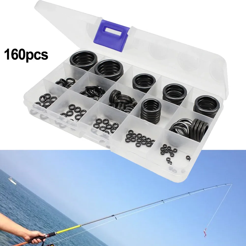 

Fishing Ring Guide Rings Guide Ring Replacement Ring Rod Eye Tackle Fish Rod Repair Kit Fishing Accessories Band New