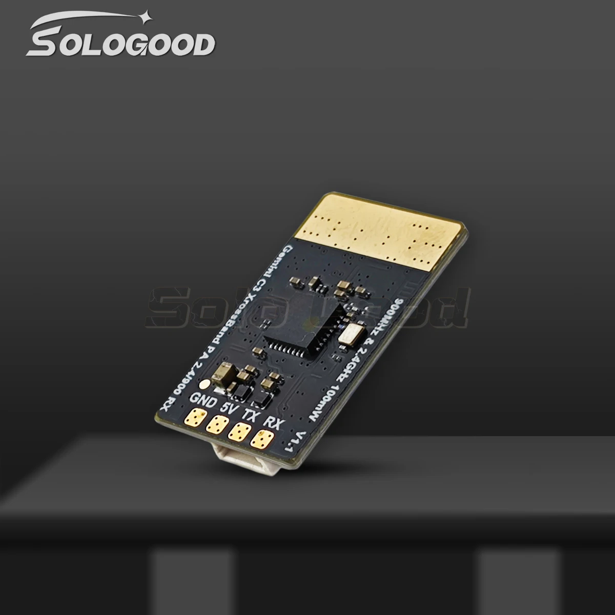 SoloGood Gemini 915MHz/2.4GHz XR3 Dual-Band-Diversity-Empfänger ELRS 100mW mit ESP32C3 LR1121 für FPV RC Langstreckendrohnen – Detail 6