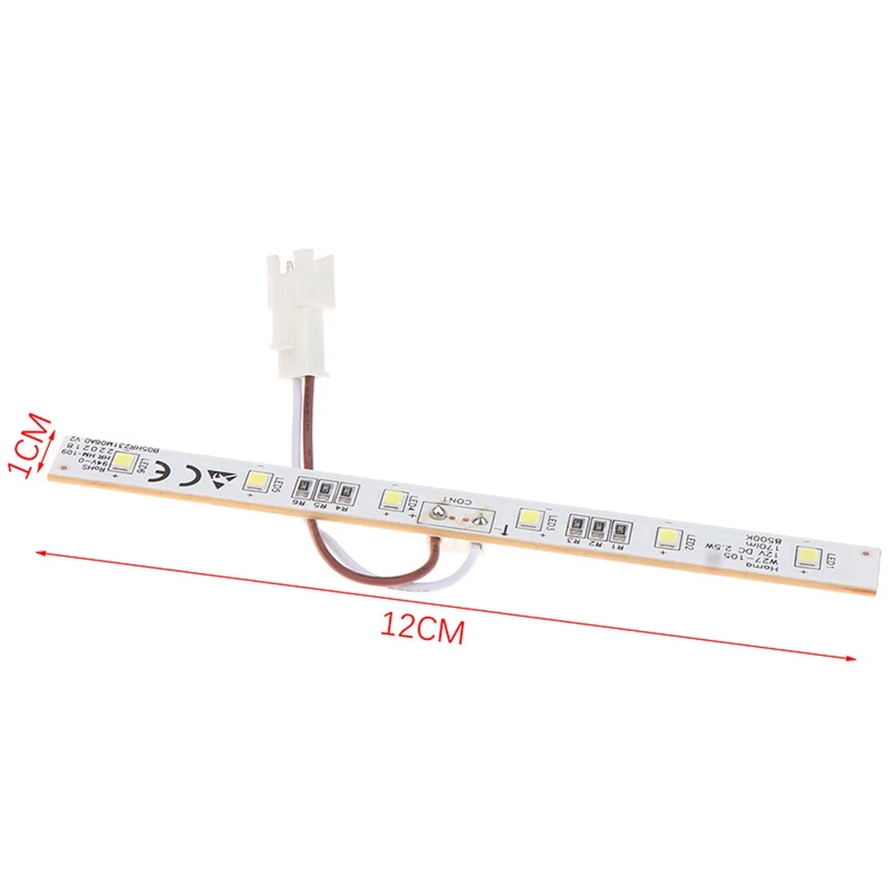 

2026 New Replacement LED Light Bar For Homa W27-105 Refrigerator 12V DC White Strip 8500K Cool Bright Interior Lamp Plastic Fit