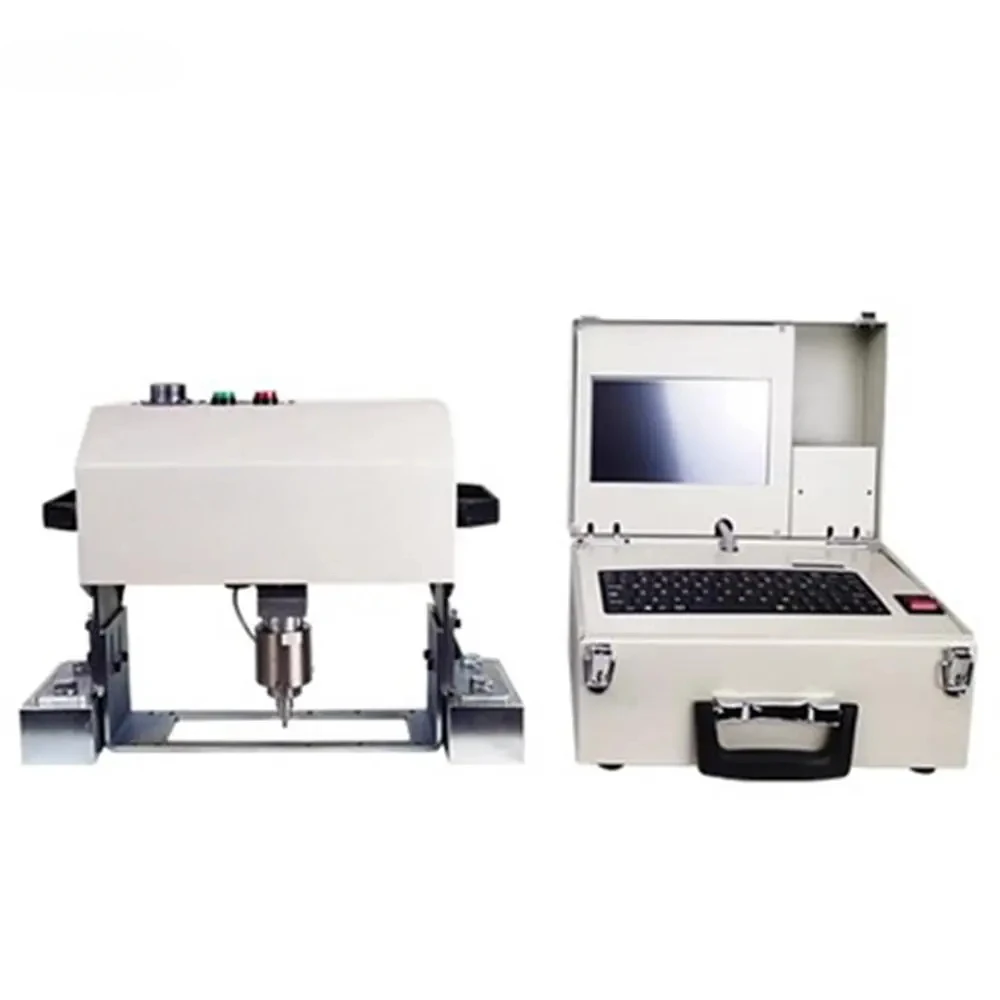 

High Quality Portable Dot Peen Marking Machine Steel Nameplate Vin Chassis Number Pneumatic Metal Engraving Machinery Thor X6