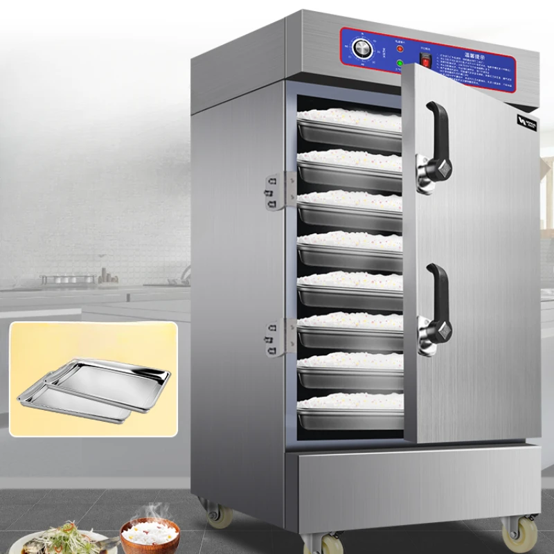 Steamed rice cabinet commercial canteen electric steamer kitchen electric steamer seafood steamer steamed rice cart