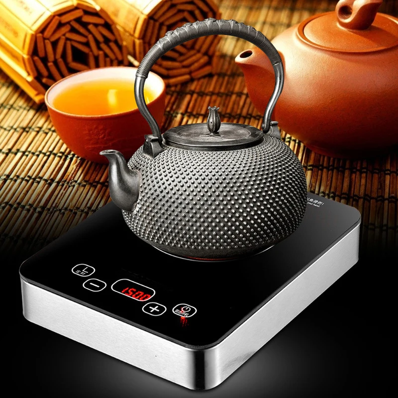 Mini Electric Induction Cooker/Electric Ceramic Furnace Far Infrared Heating Stove Milk Tea Water Boiler Hotpot Hob Multicooker