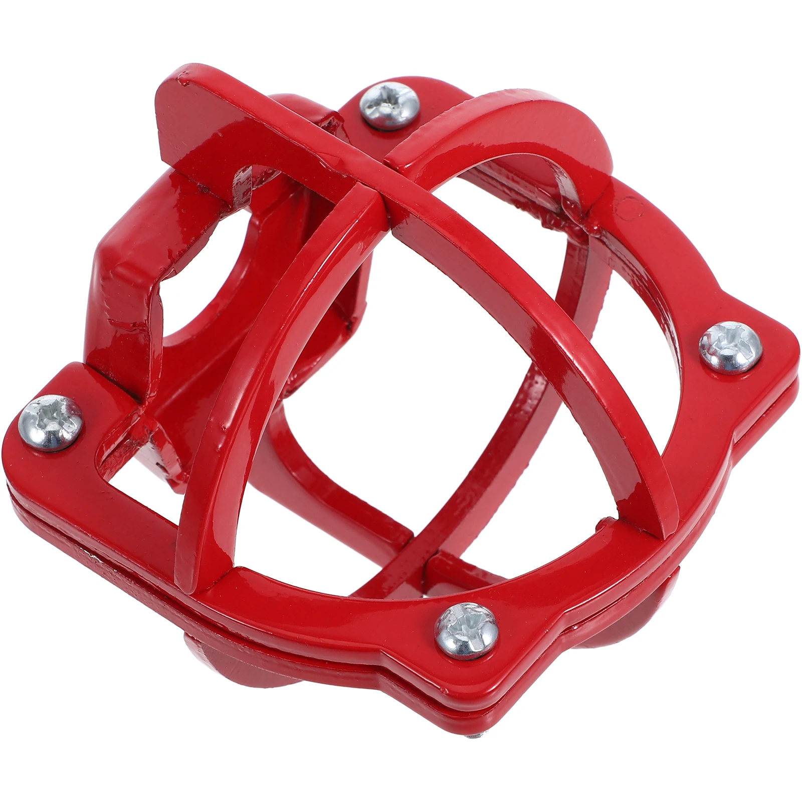

Fire Sprinkler Red Protective Cover Ceiling Nozzle Mount Cage Durable Splash Shield Easy Install Residential