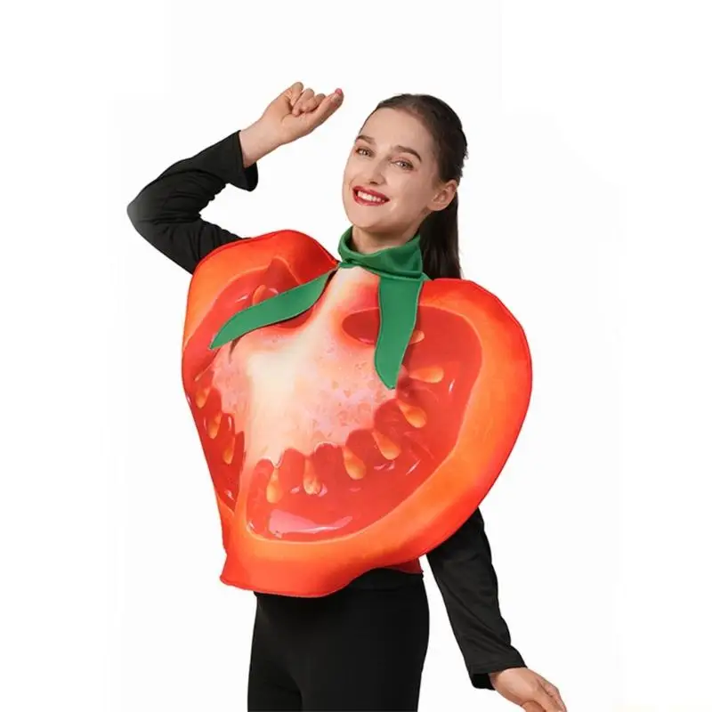 

31BF Realistic Potato/Cabbage/Tomato Costume Halloween Costume Vegetable Outfits