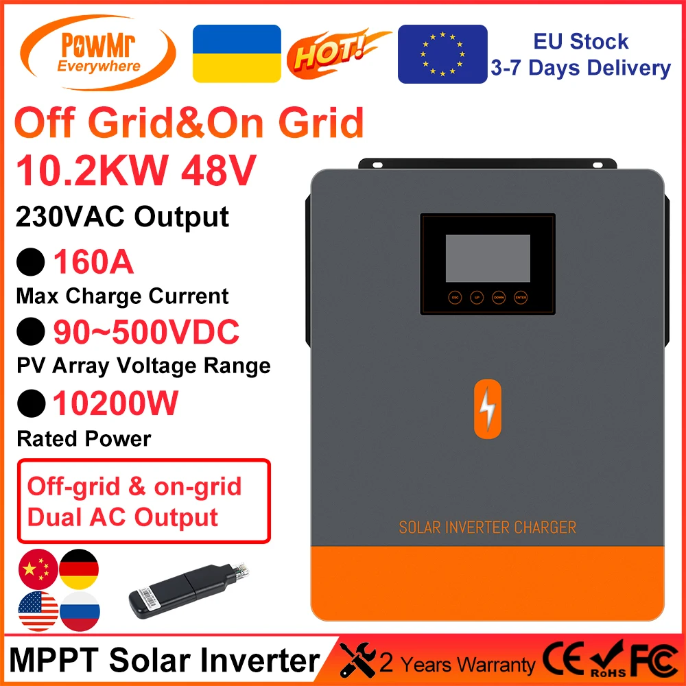 Powmr 10.2KW 48V Mp…