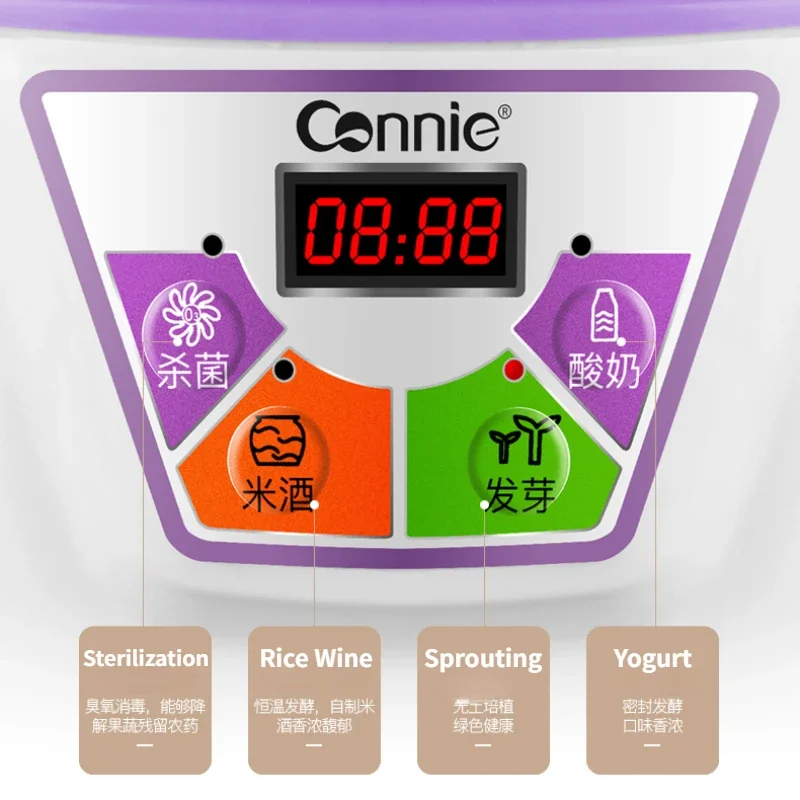 Tauge Machine 220V Thuis Keuken Apparaat Automatische Tauge Pot Thuis Spruit Kwekerij Apparaat Kielkownica