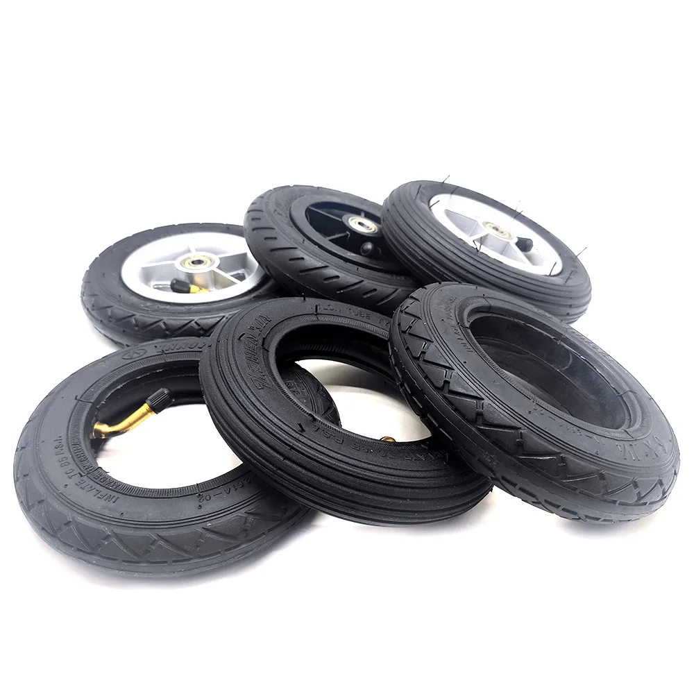 High Quality 6x1 1/4 Wheel Tire 6 Inch Inner Outer Tyre 6x1.25 Solid Tyre for Small Surfing Electric Scooter Accessories