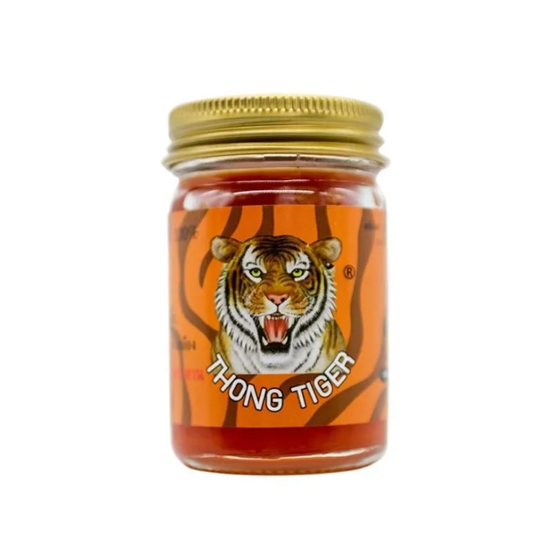 Thai Tiger Balm unguento cerotto medico artrite articolare dolore reumatico Patch Red Tiger Balm Cream attrezzatura da campeggio all'aperto